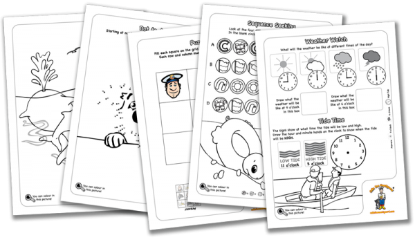 Colin The Coastguard Children S Picture Books Seaside Safety