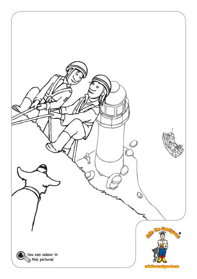 Colin and Shelly colouring in picture download