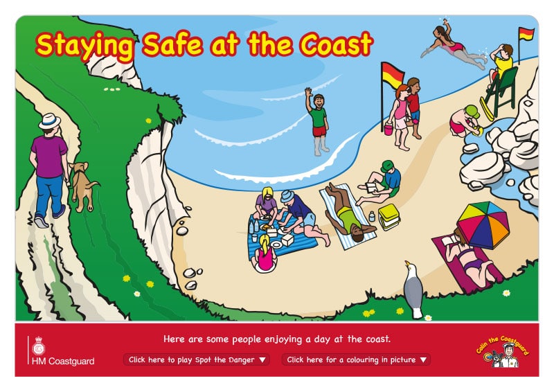Seaside safety activity download